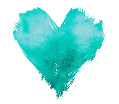 Teal heart committment